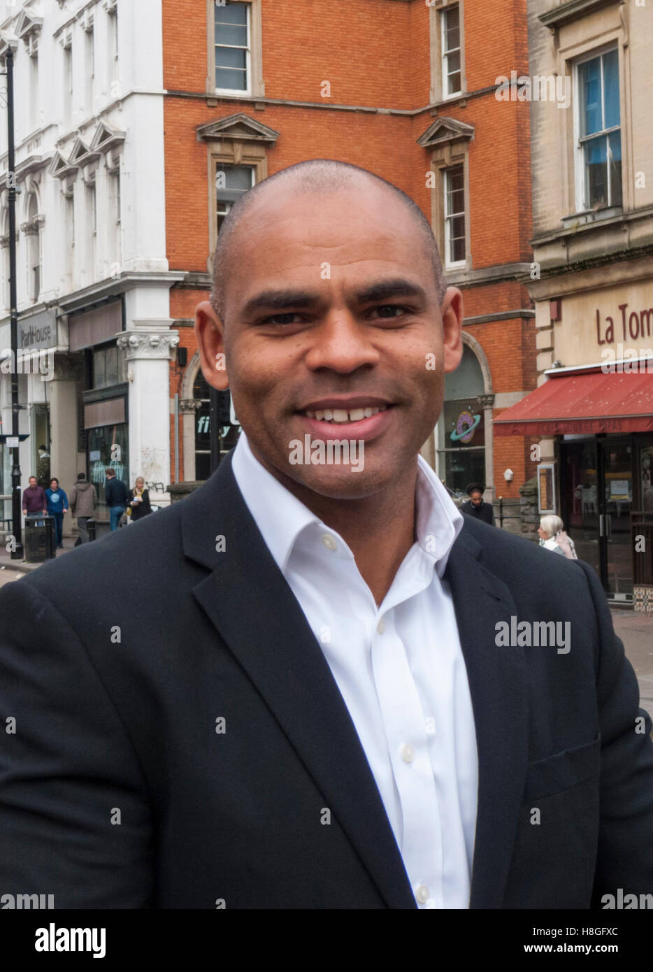 Elected Mayor of Bristol Marvin Rees Stock Photo - Alamy