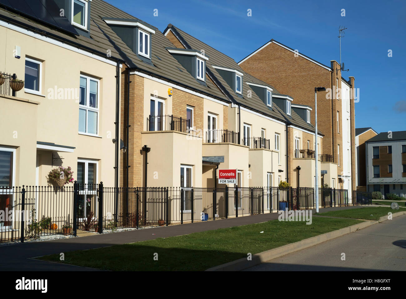Housing development at Charlton Hayes Patchway Bristol Stock Photo Alamy