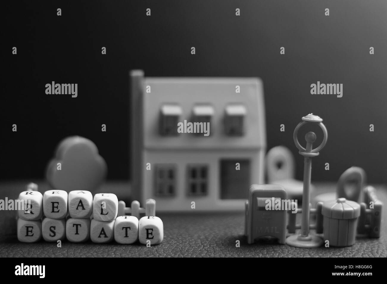 Real Model Svg Real estate investment construction Black and White Stock Photos ...