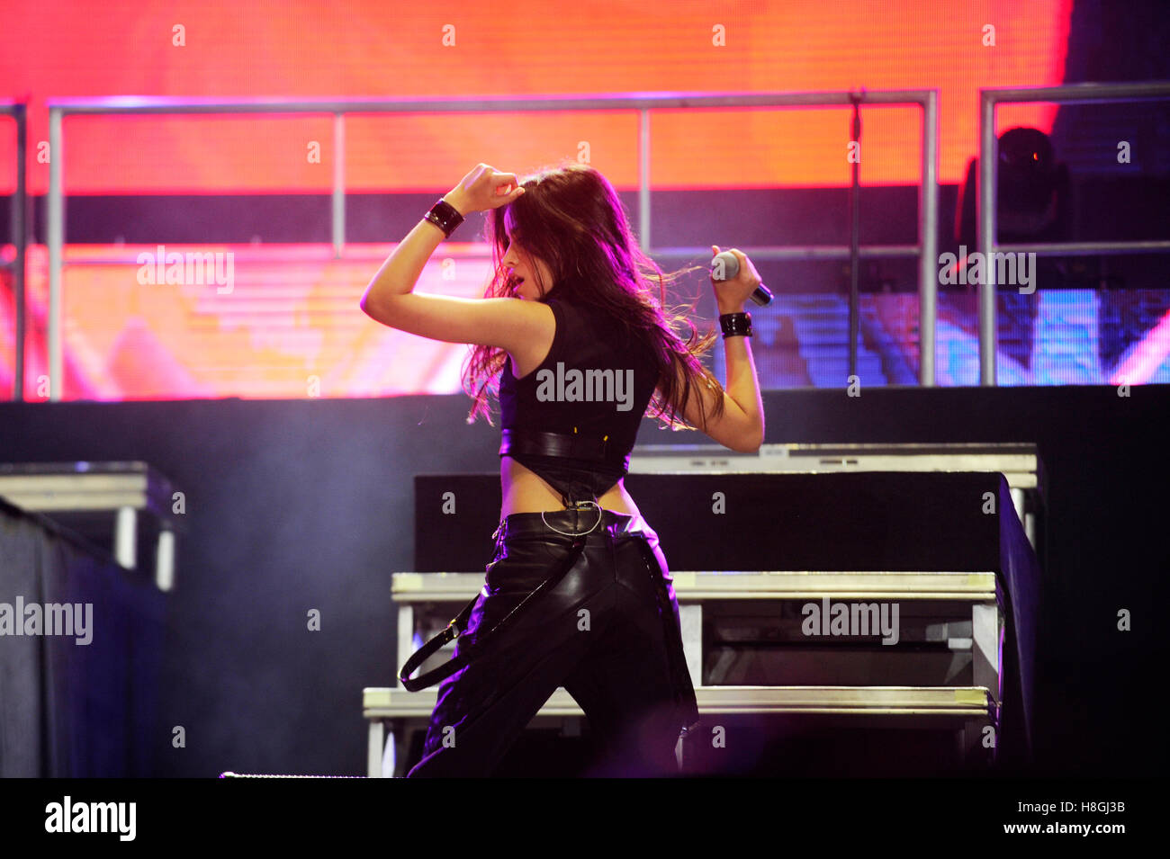 Camila Cabello of Fifth Harmony performs at 102.7 KIIS FM’s Wango Tango