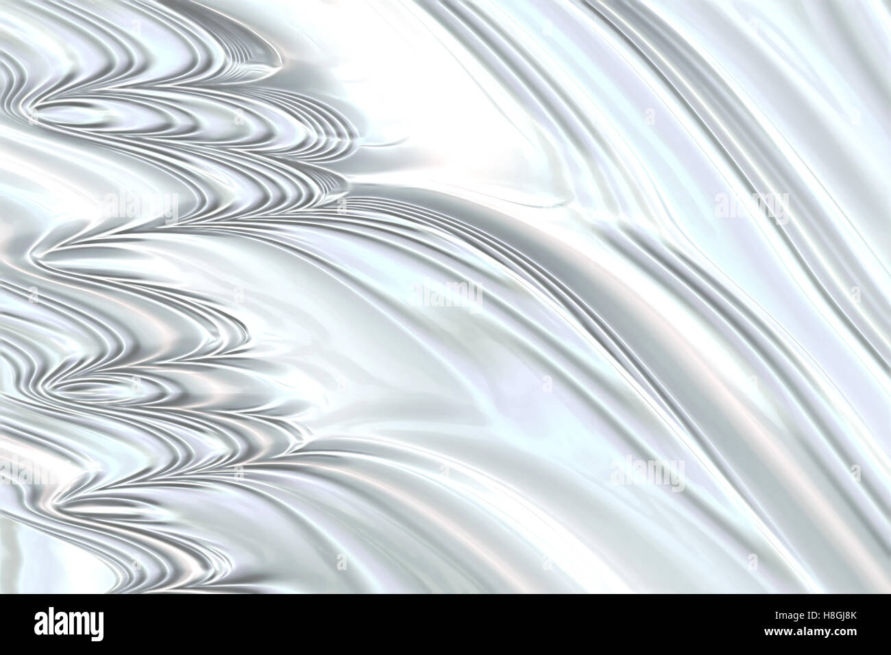 Abstract wavy background - digitally generated image Stock Photo