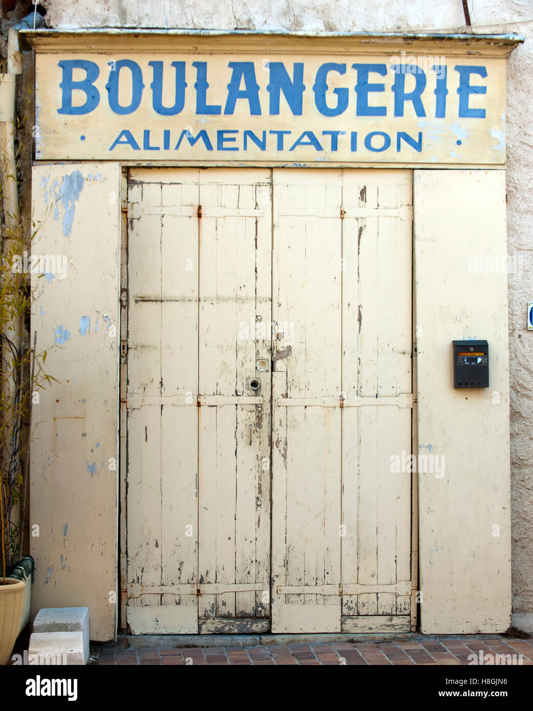 Frankreich, Cote d Azur, Departement Var, Fayence, alter Laden (Bäckerei)         . Stock Photo