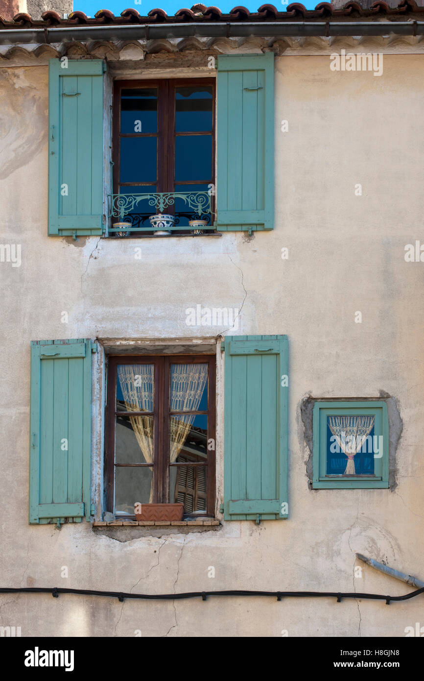 Frankreich, Cote d Azur, Departement Var, Fayence, Altstadtszene         . Stock Photo