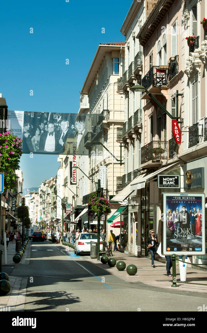 Rue d antibes cannes hi-res stock photography and images - Alamy