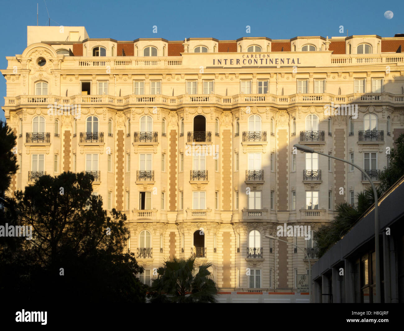 Frankreich, Cote d Azur, Cannes, Hotel Carlton Intercontinental Stock Photo