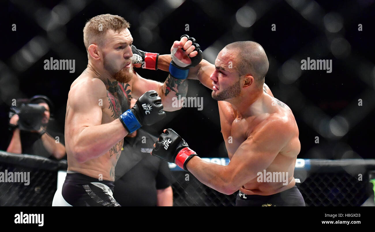 Conor mcgregor eddie alvarez hi-res stock photography and images - Alamy