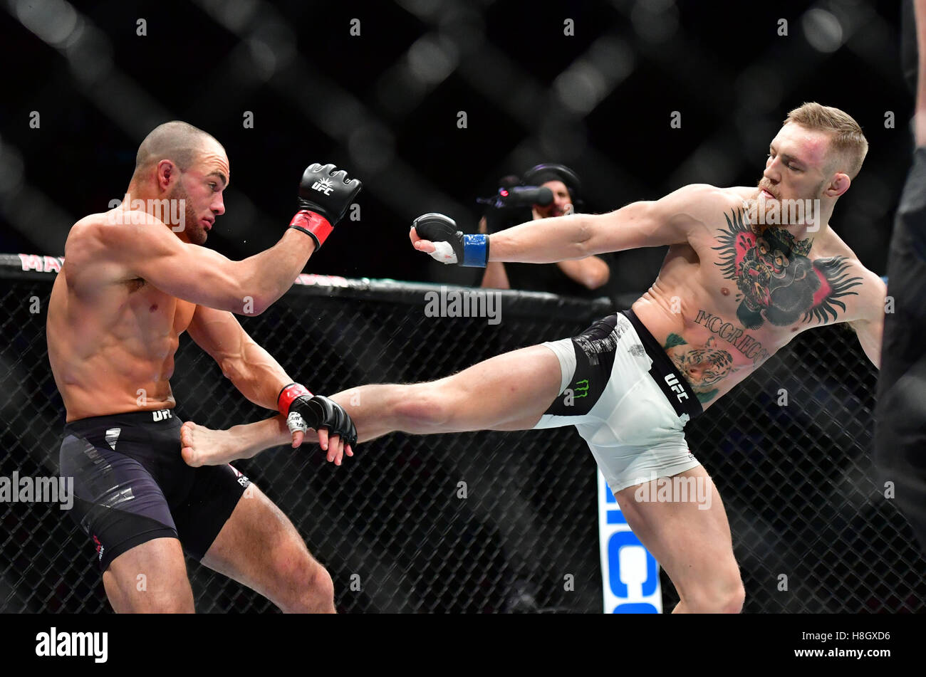 New York, USA. 12th November, 2016. Eddie Alvarez vs. Conor 