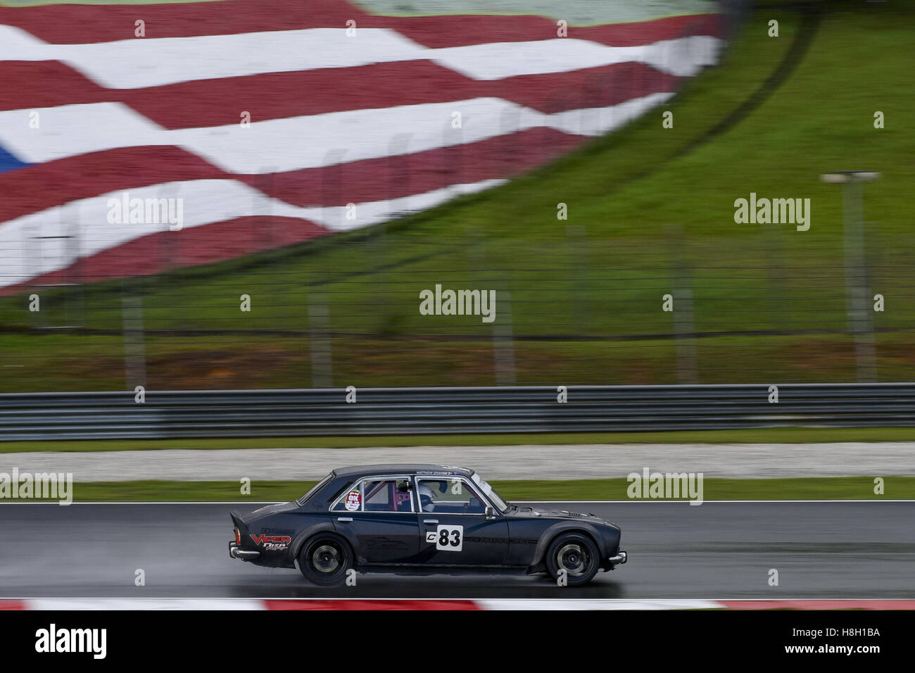 Kuala Lumpur, MALAYSIA. 12th Nov, 2016. Matthew Graham driving the (83 ...