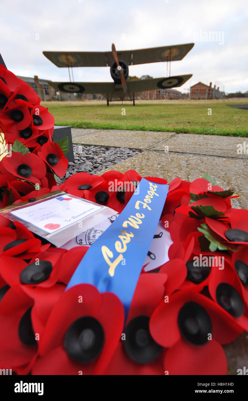 Remembrance Sunday service wreath laying ceremony took place at Stow