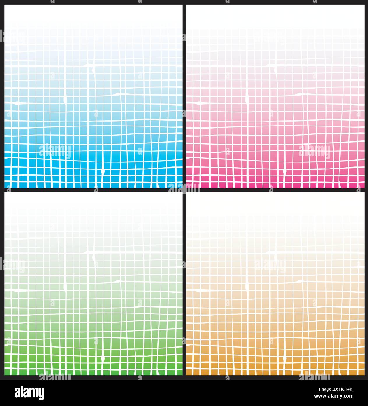 gradient white stripe grid pattern over multiple color Stock Vector ...