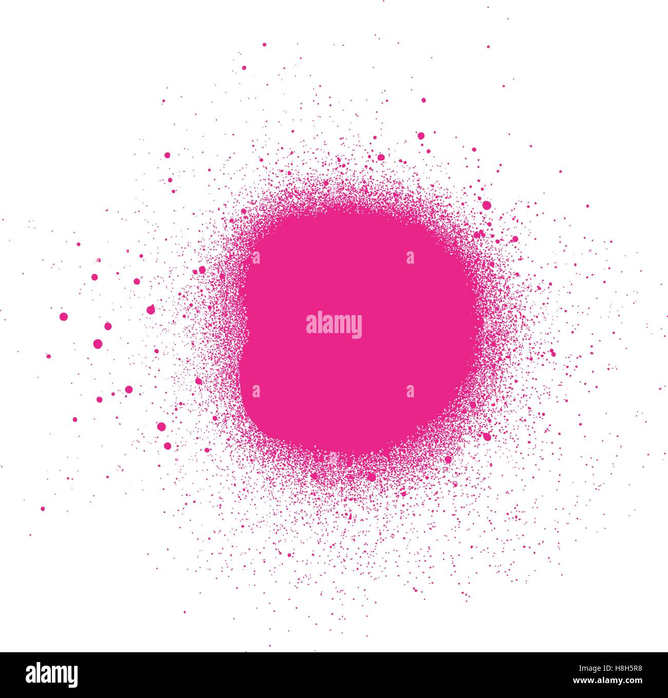 spray effect design element in pink on white Stock Vector Image & Art ...