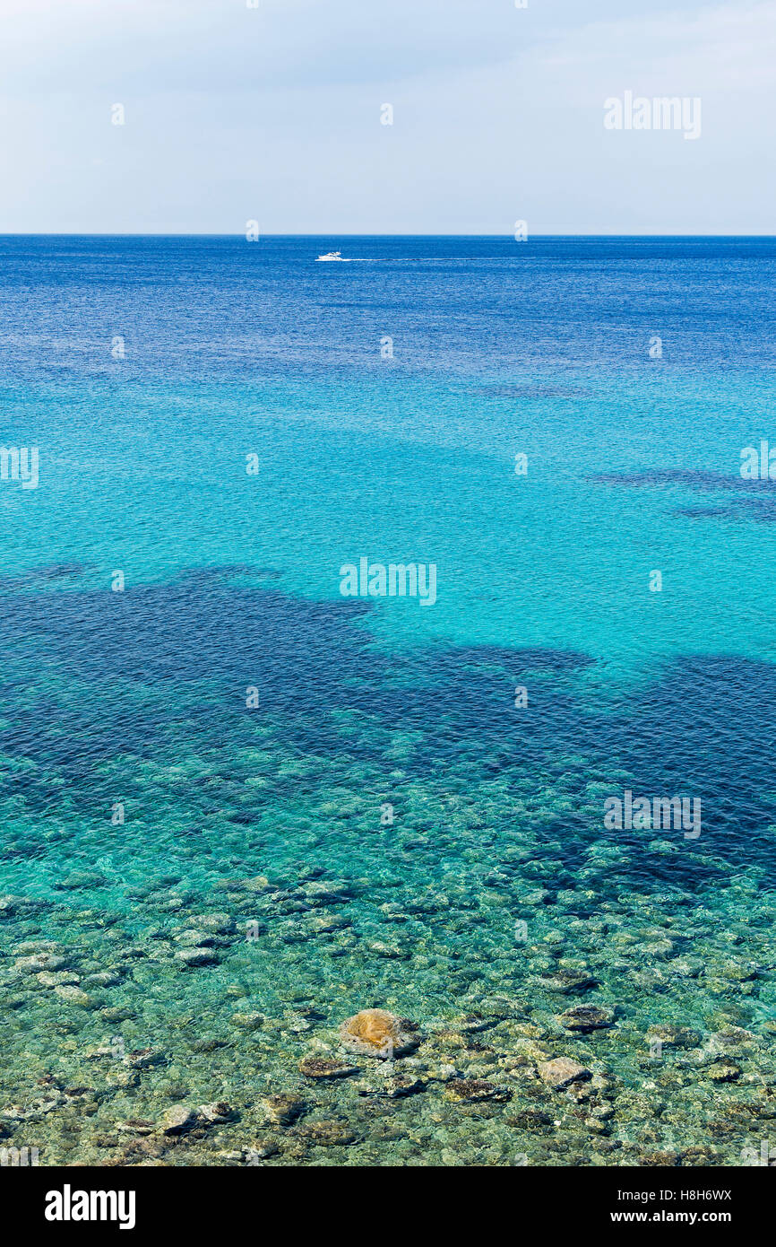 Colorful Mediterranean Seascape Stock Photo - Alamy