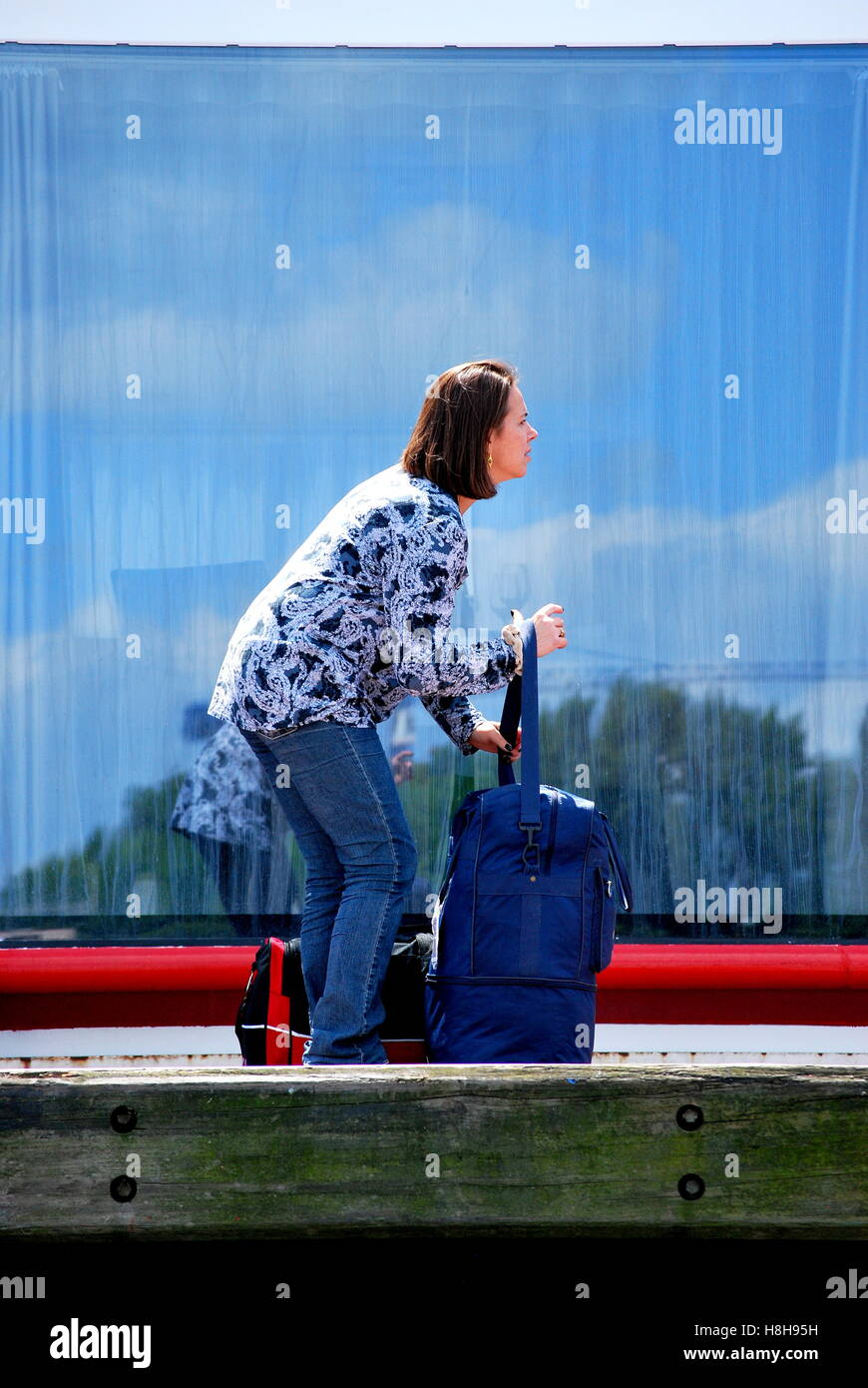 Female tourist europe hi-res stock photography and images - Alamy