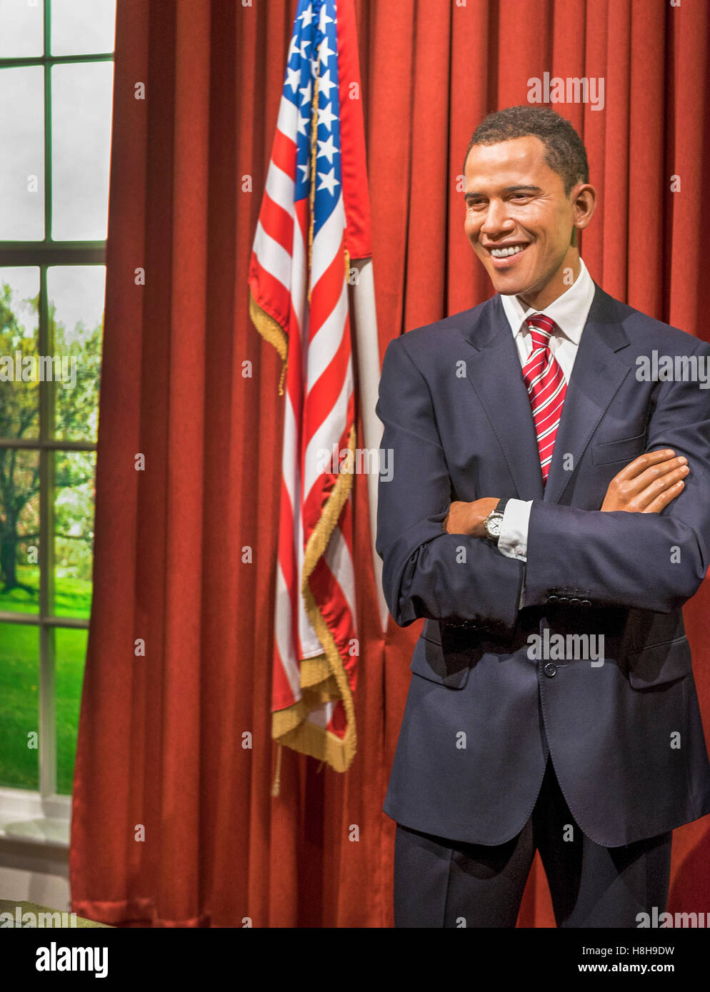 London, the UK May 2016 wax figure in Madame Tussaud's Museum Stock Photo Alamy