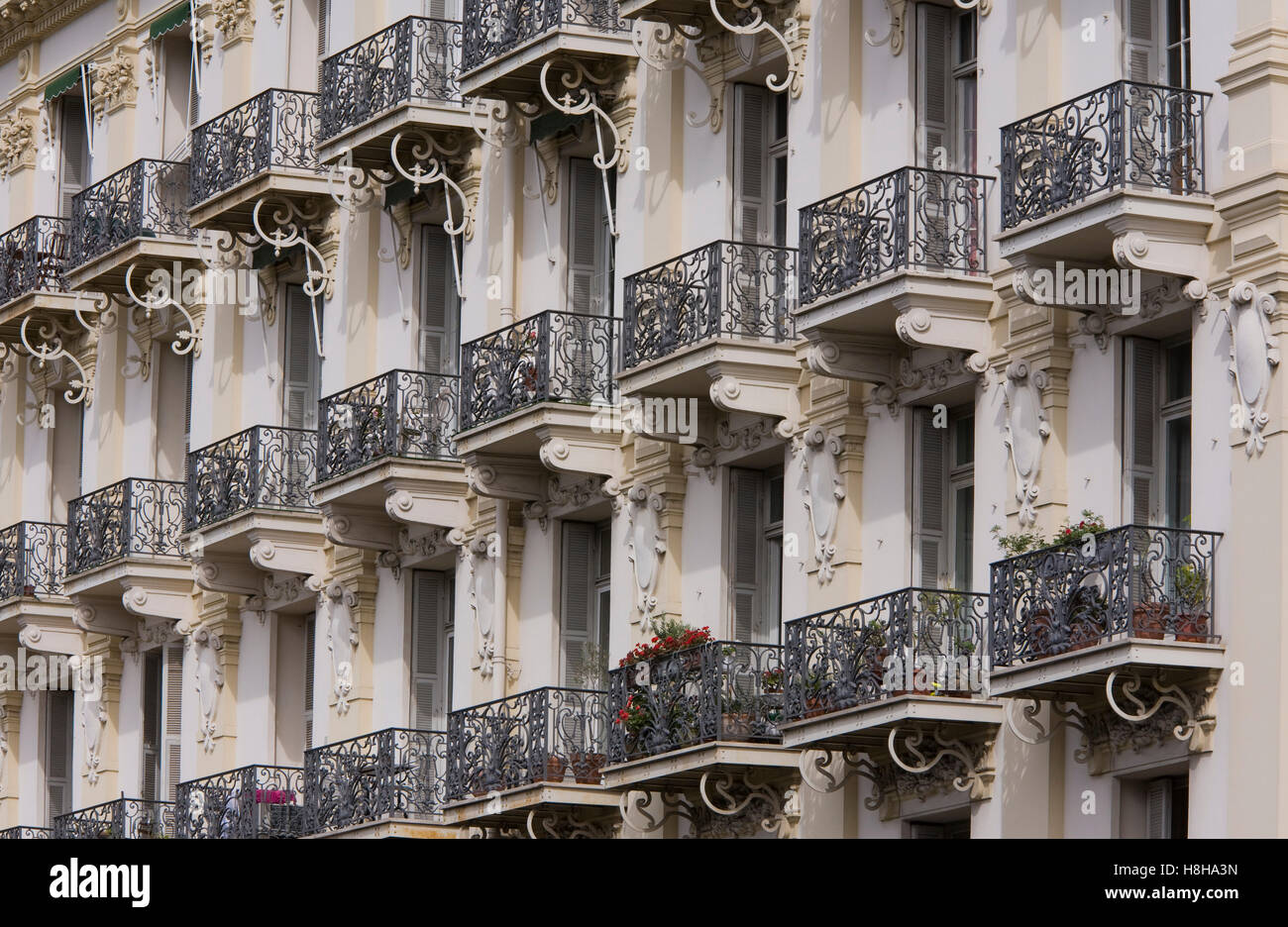 Palais Regina On Blvd De Cimiez Belle Epoque Balconies Facade