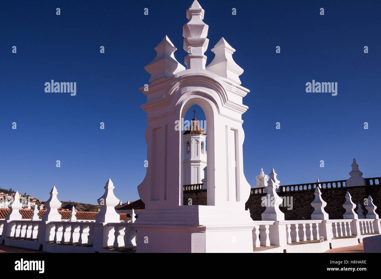 San Felipe Neri church in Sucre Stock Photo Alamy