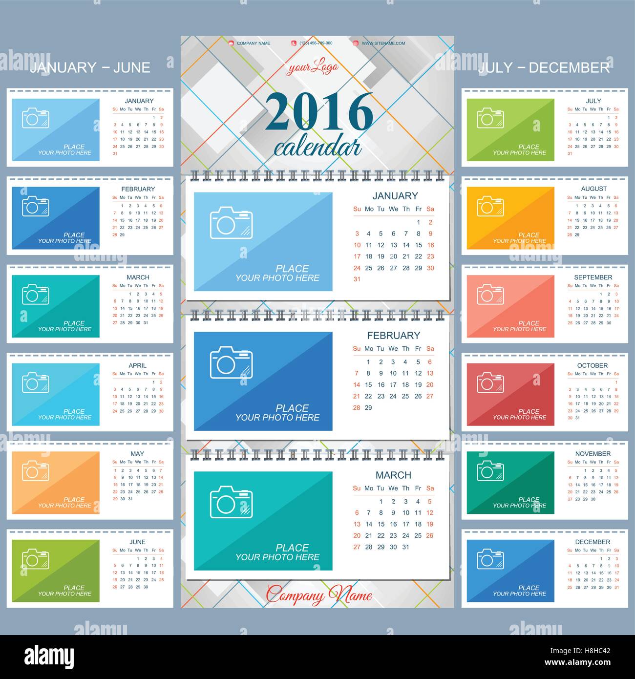 December Vector Flat Daily Calendar High Resolution Stock Photography And Images Alamy