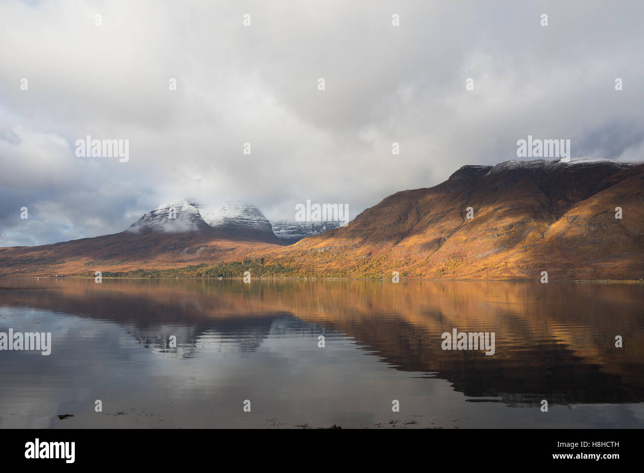 Upper Loch Torridon, Wester Ross, Northwest Highlands, Scotland Stock