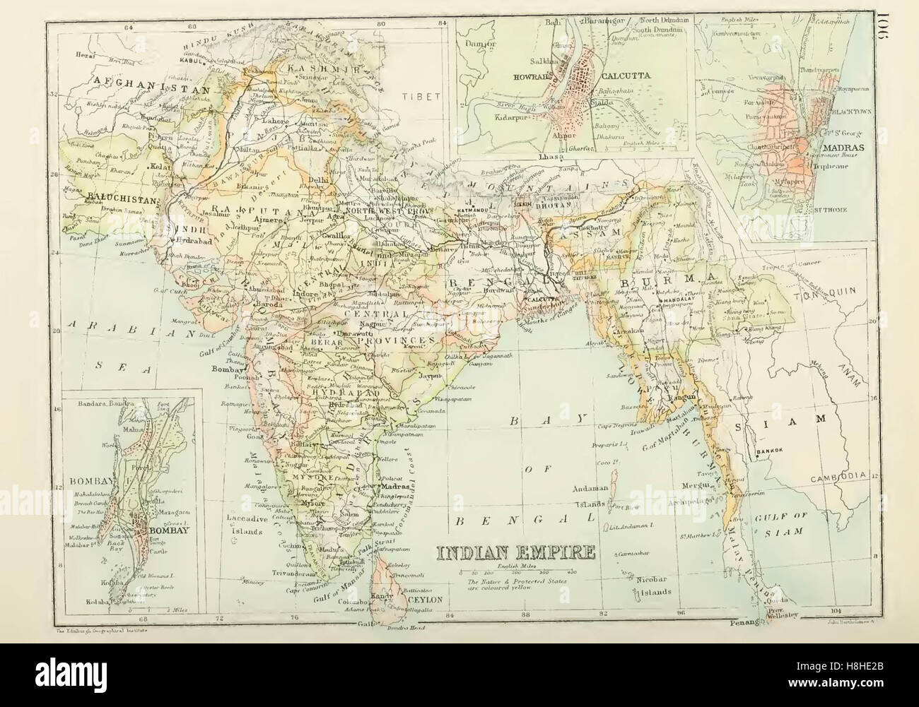The Graphic atlas and gazetteer of the world 255 Scales vary. Edited by 