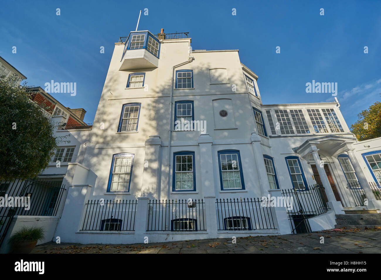 The admiral's House, Hampstead residence of Sir Gilbert Scott