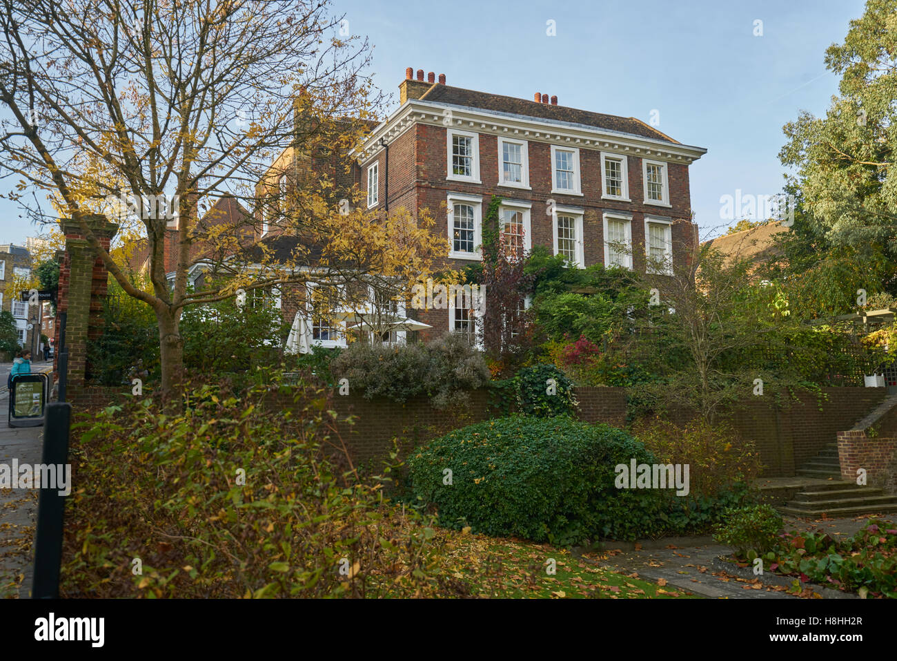 Burgh House,  Hampstead Stock Photo