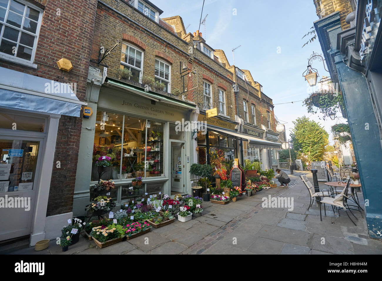 Flower shop, Hampstead Stock Photo Alamy