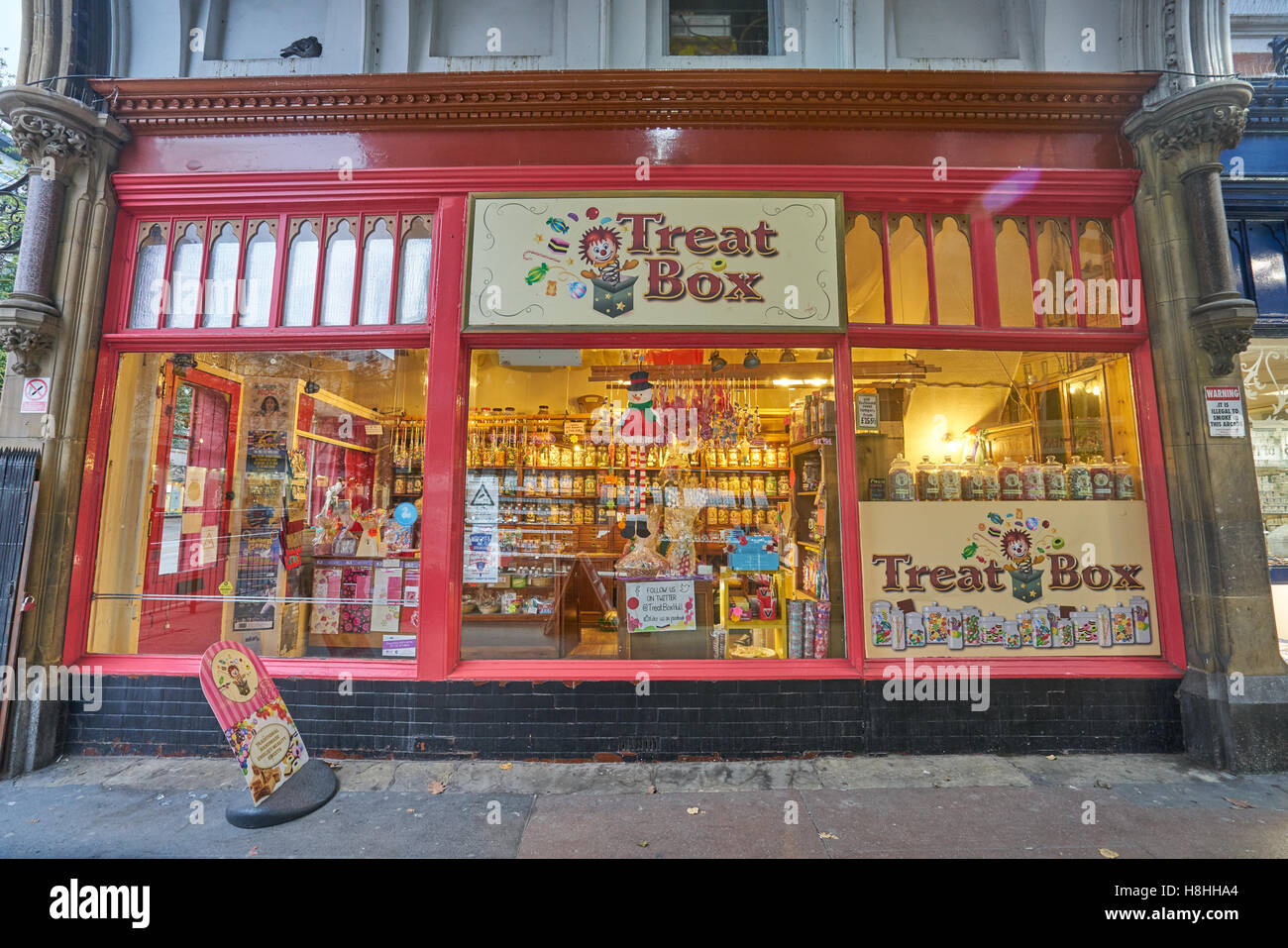 sweet shop,  Hull Stock Photo