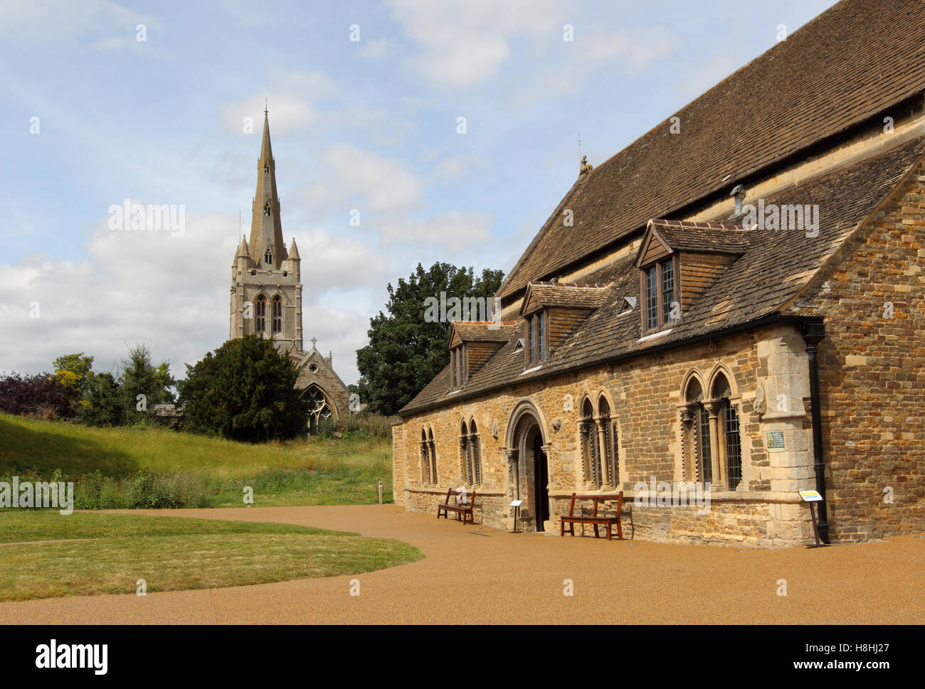 Oakham castle Rutland, Great Hall was built by Walkelin de Ferrers ...