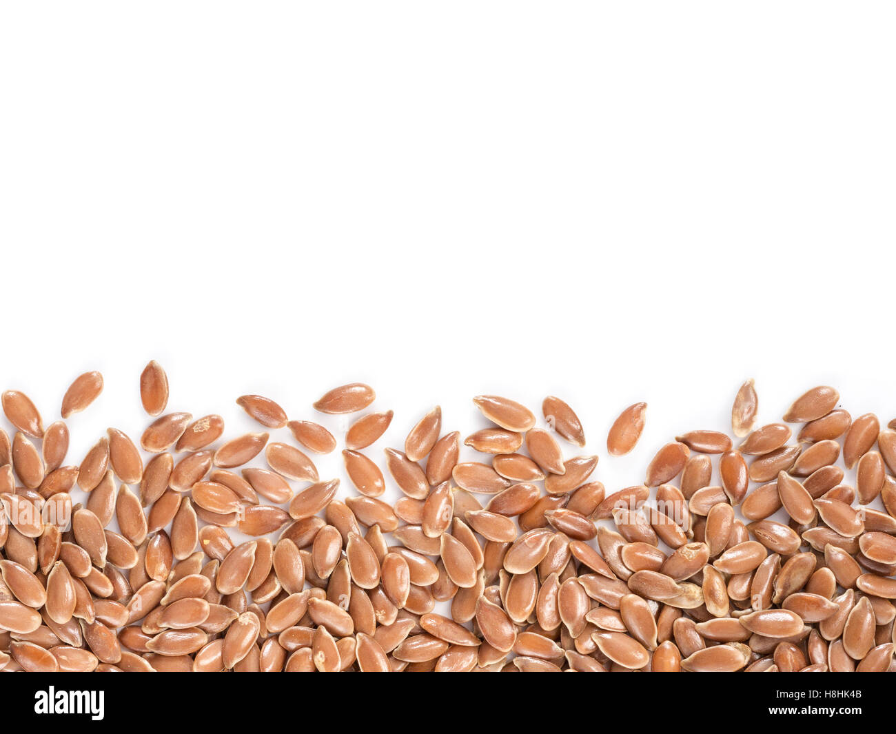 Brown flax seed Stock Photo Alamy