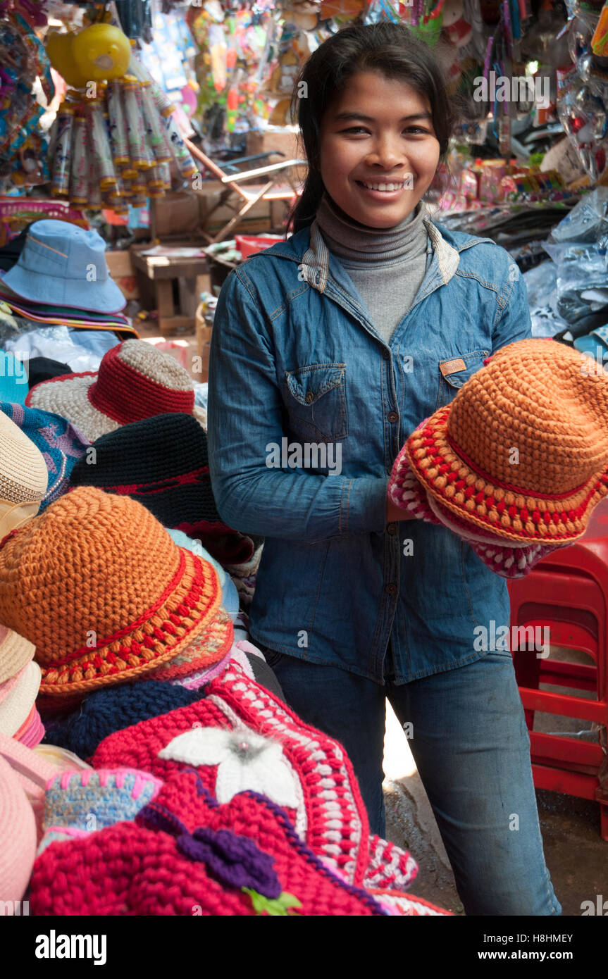 Cambodian hat hi-res stock photography and images - Alamy