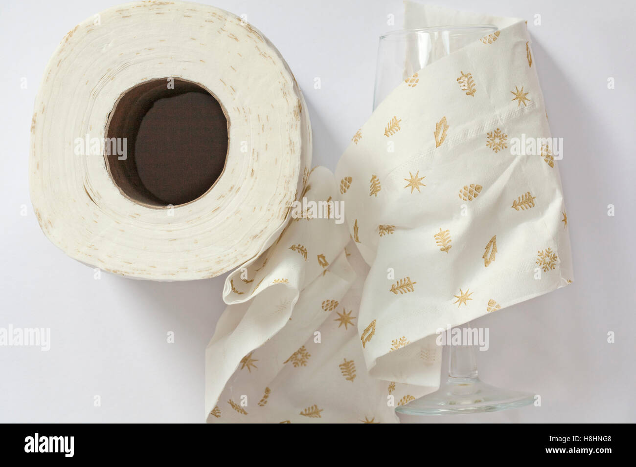 Christmas toilet paper hi-res stock photography and images - Page 3 - Alamy
