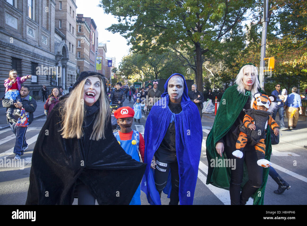 Parents and children have an equally good time at the annual Washington