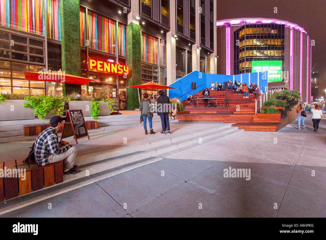 The Pennsy food hall, Seventh Avenue, New York City, United States of