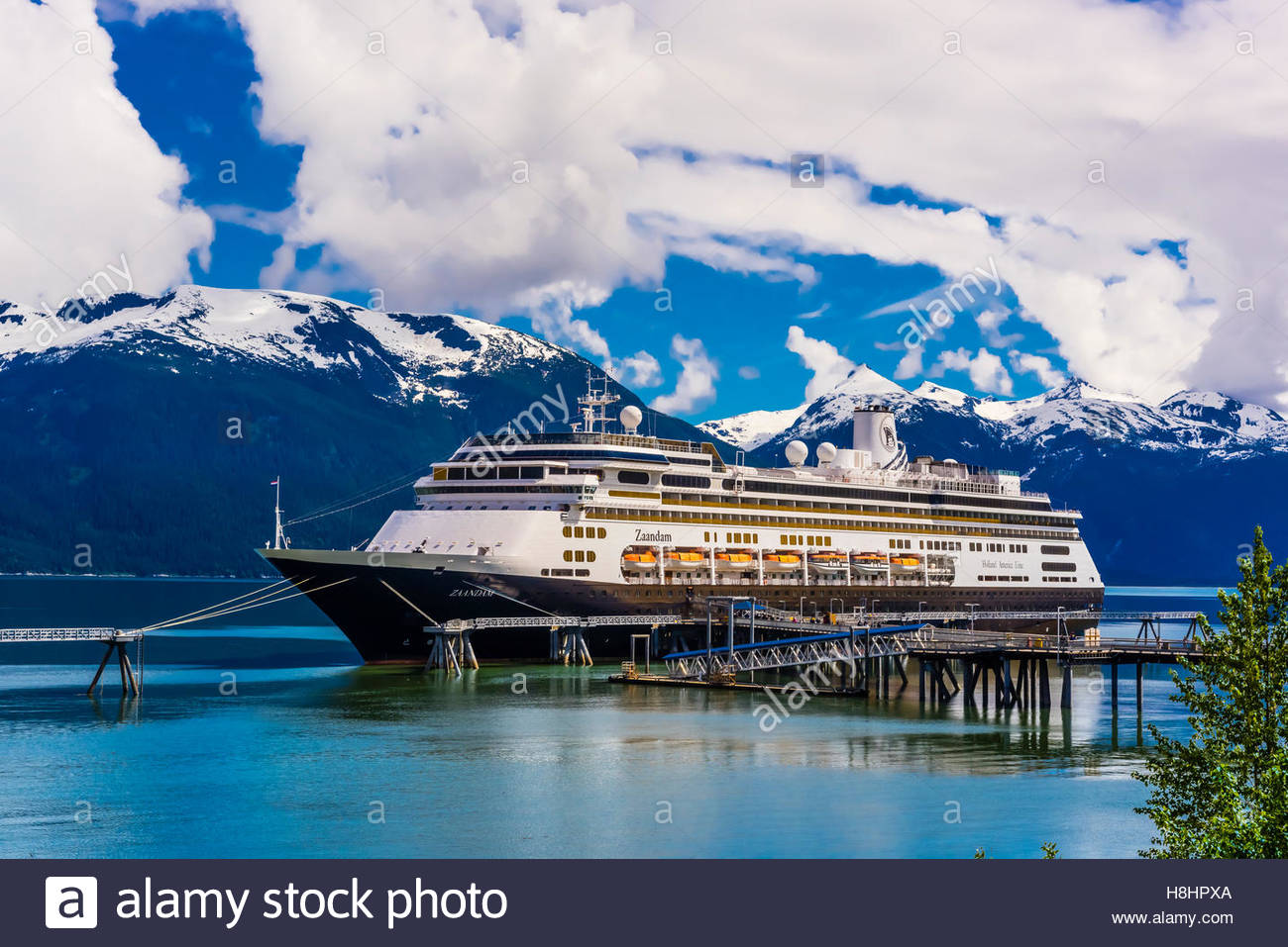 Ms Zaandam Holland America Cruise Stock Photos & Ms Zaandam Holland