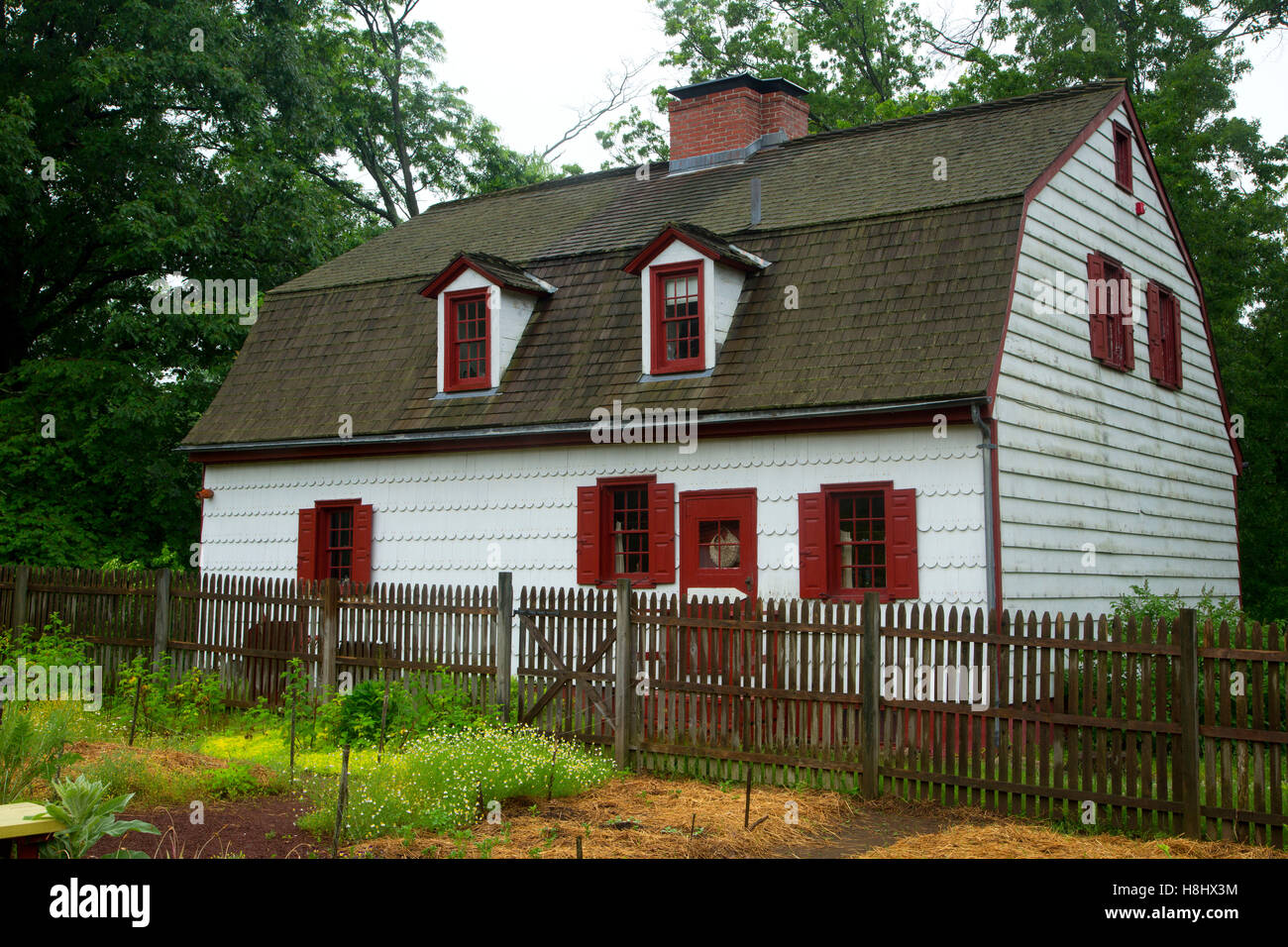 Johnson Ferry House, Washington Crossing Historic Park, New Jersey Stock Photo Alamy