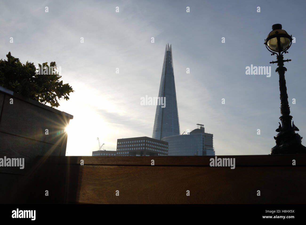 The Shard skyline, London, early morning Stock Photo
