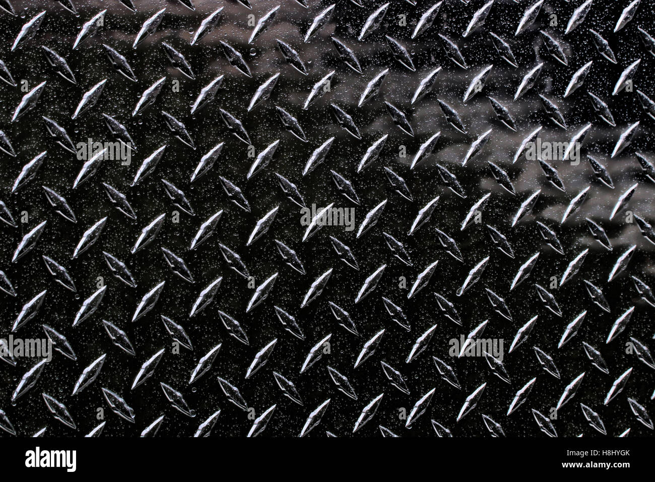 Sheet metal pattern of a Fire Engine Stock Photo