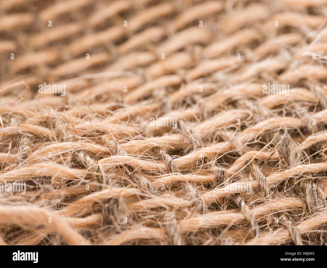 Jute twine texture closeup Stock Photo Alamy