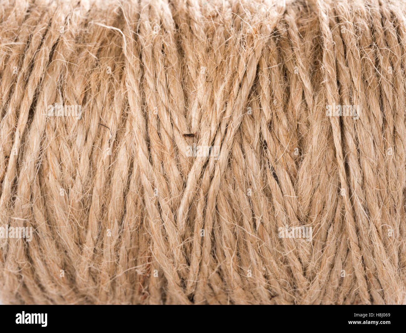 Jute twine closeup Stock Photo Alamy