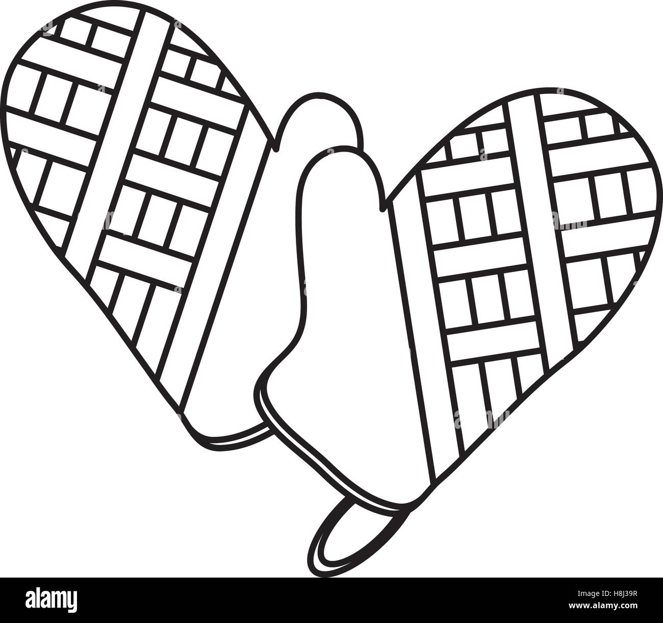 Kitchen gloves Black and White Stock Photos & Images - Alamy