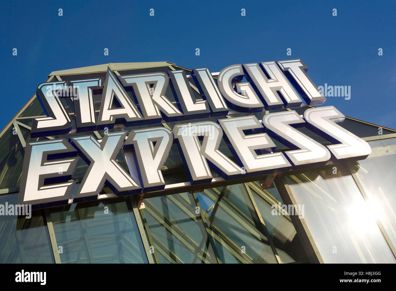 Germany,  Ruhr Area, Bochum, the Starlight Express musical theatre. Stock Photo