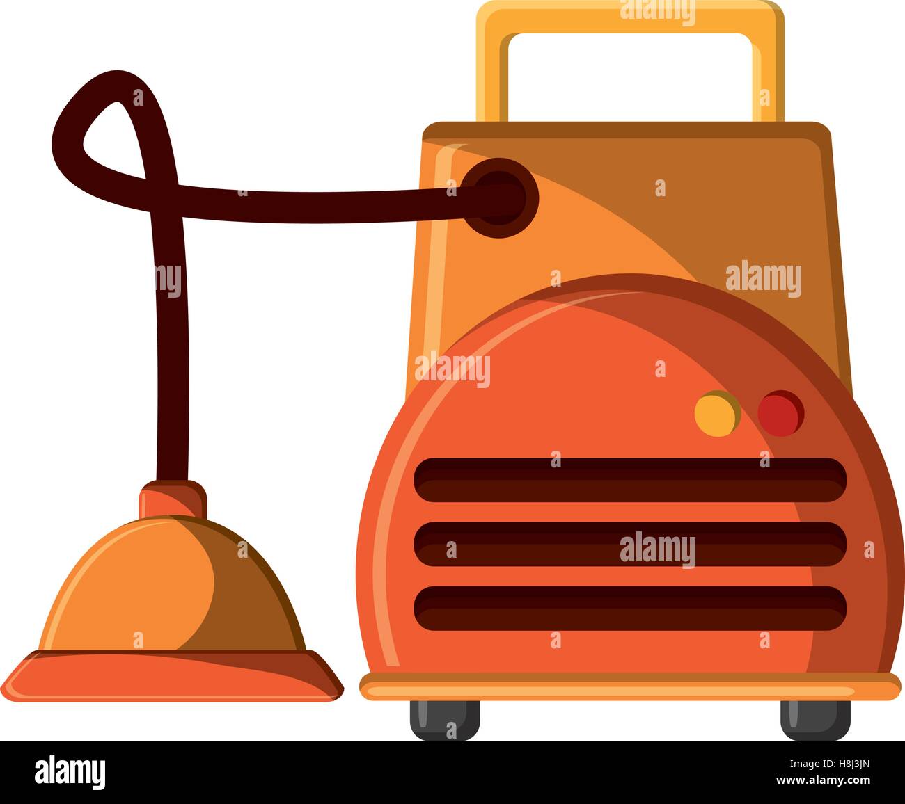 Isolated vacuum cleaner machine design Stock Vector Image & Art - Alamy