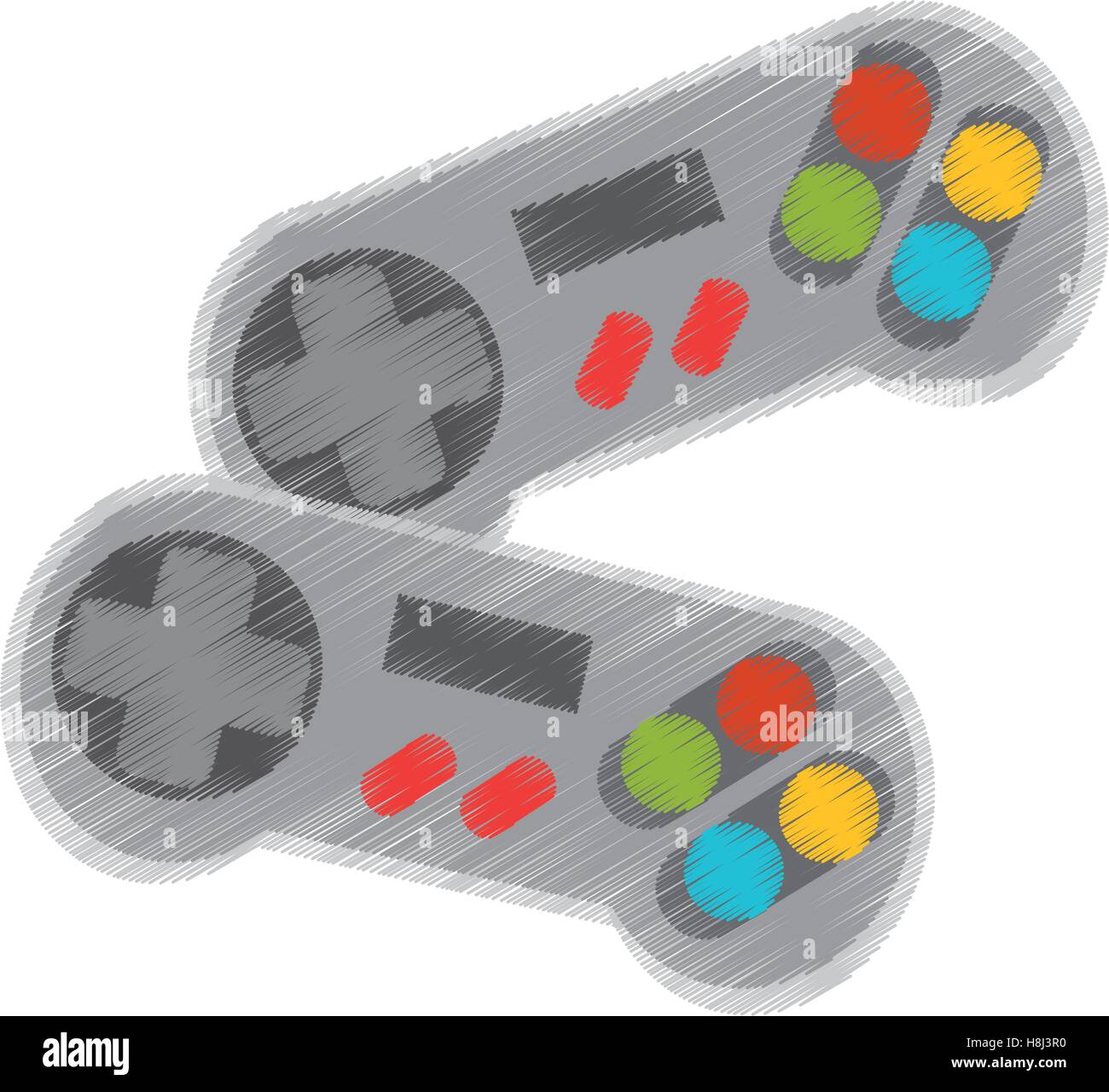 Isolated videogame control design Stock Vector Image & Art - Alamy