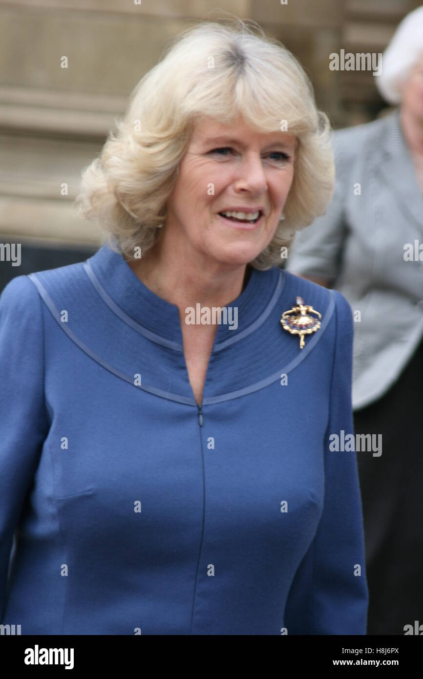 TRH The Prince of Wales and Duchess of Cornwall visit Birmingham, West ...