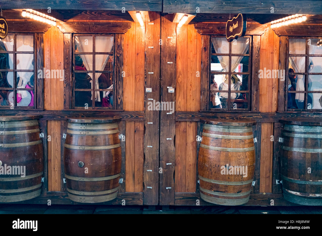 Wooden whiskey barrel barrels whisky cognac alcohol scotch Scottish