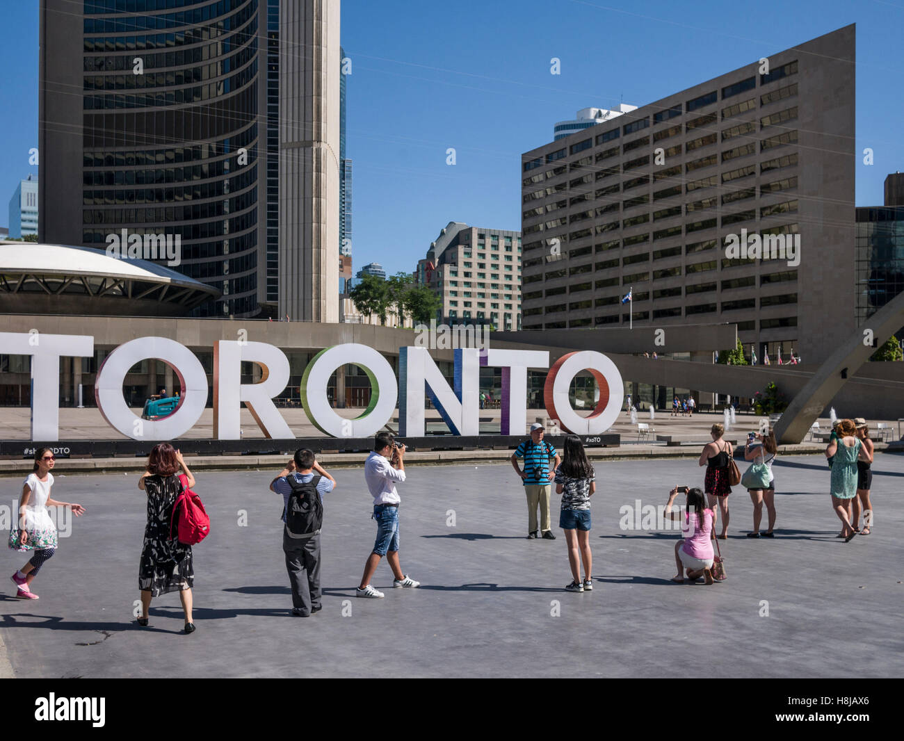 Nathan Phillips Square A Major Tourist Attraction Is An Urban Nathan Phillips Square A Major Tourist Attraction Is An Urban