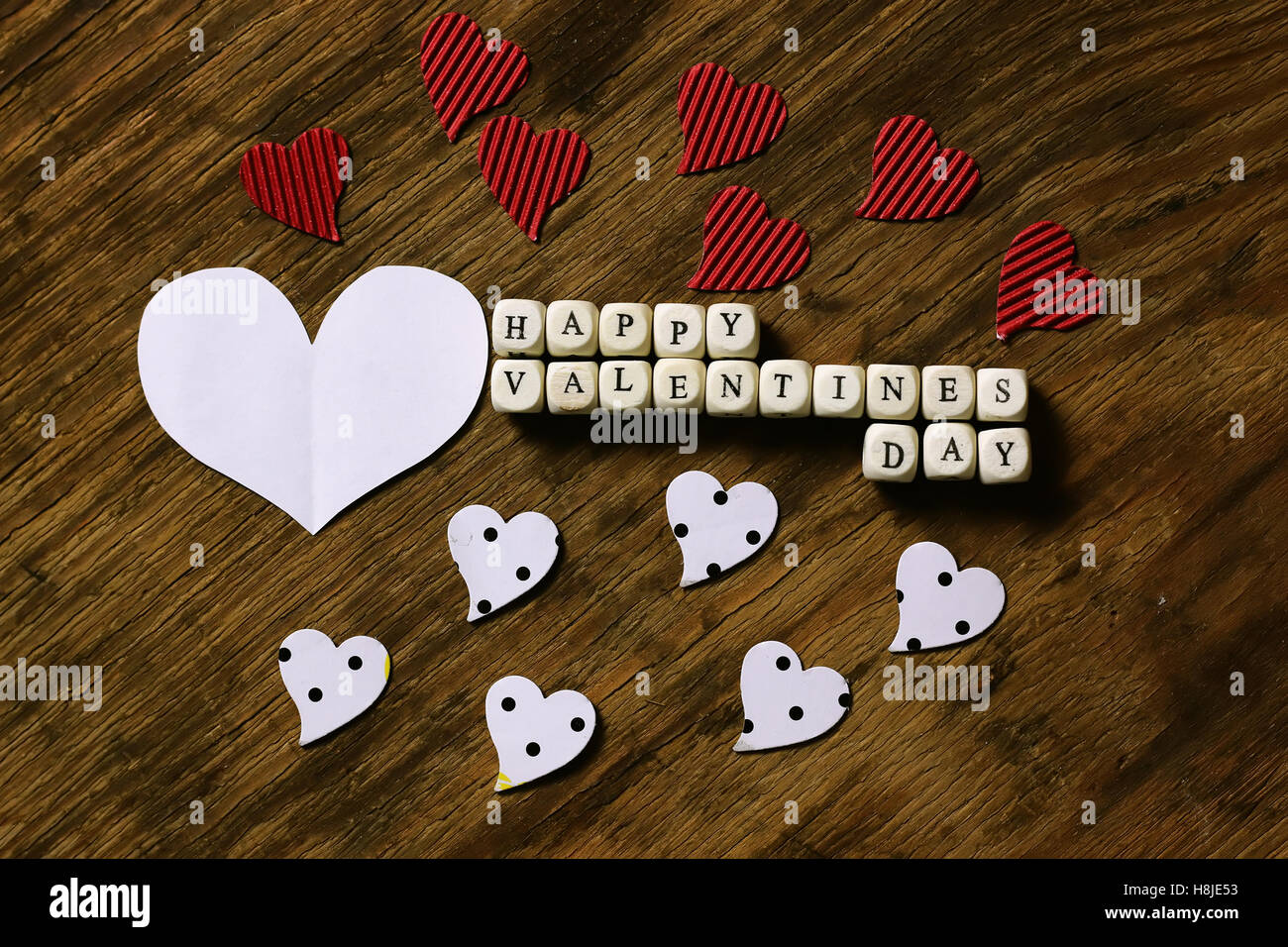 wood background with heart shape Stock Photo - Alamy