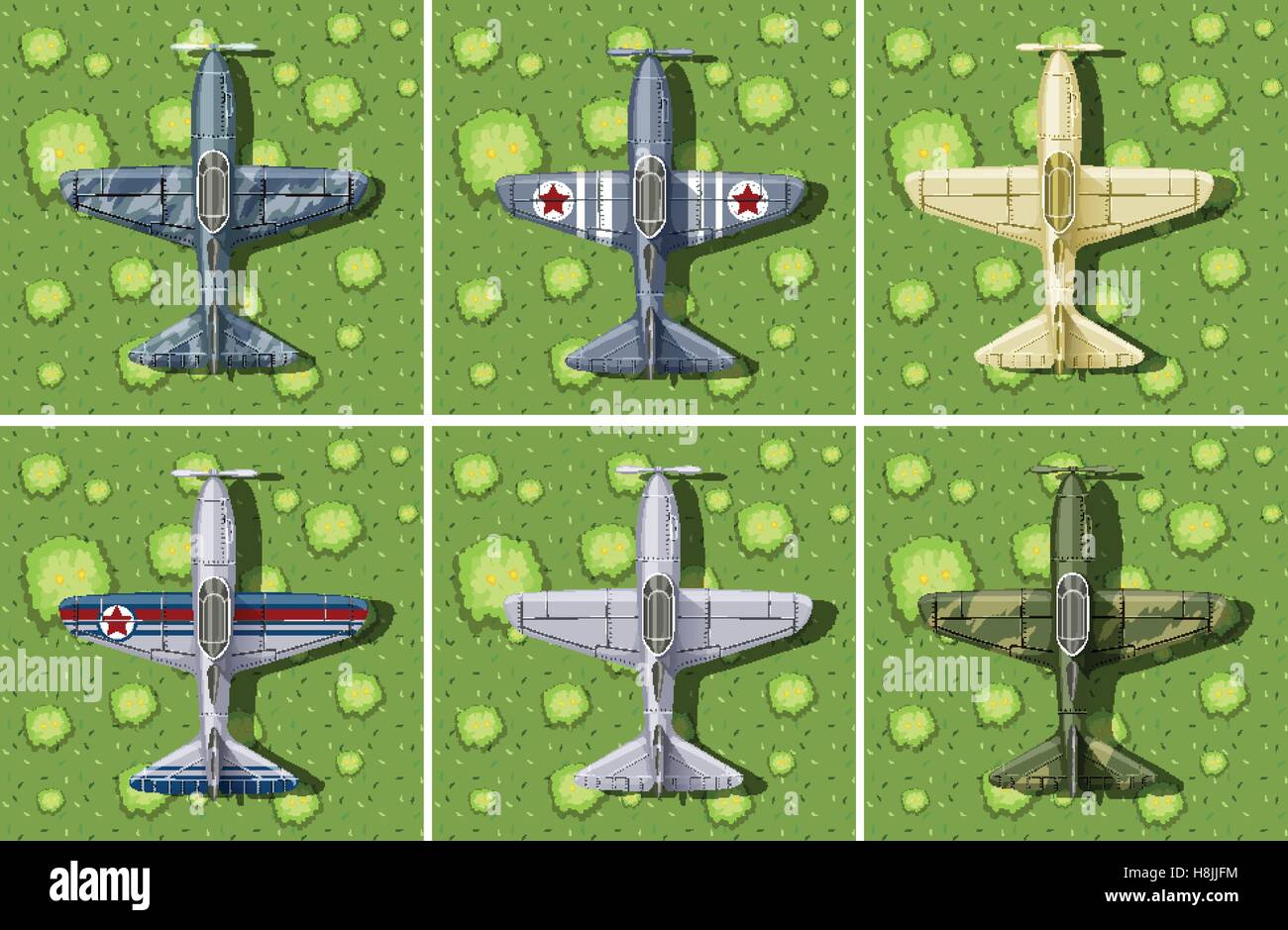 Six Designs Of Military Airplane Illustration Stock Vector Image Art Alamy Six Designs Of Military Airplane Illustration Stock Vector Image Art Alamy