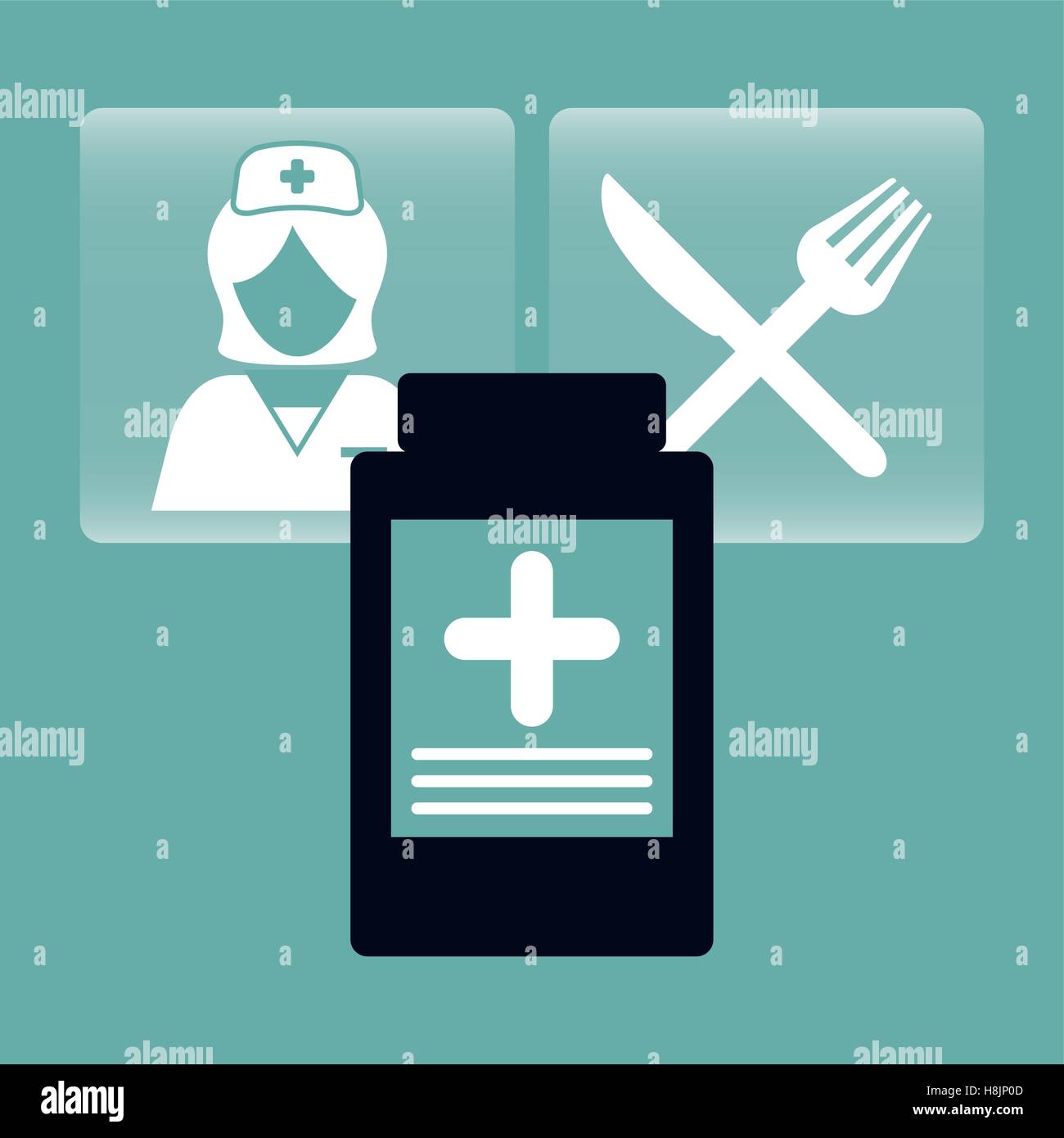 Hospital medical healthcare Stock Vector Image & Art - Alamy