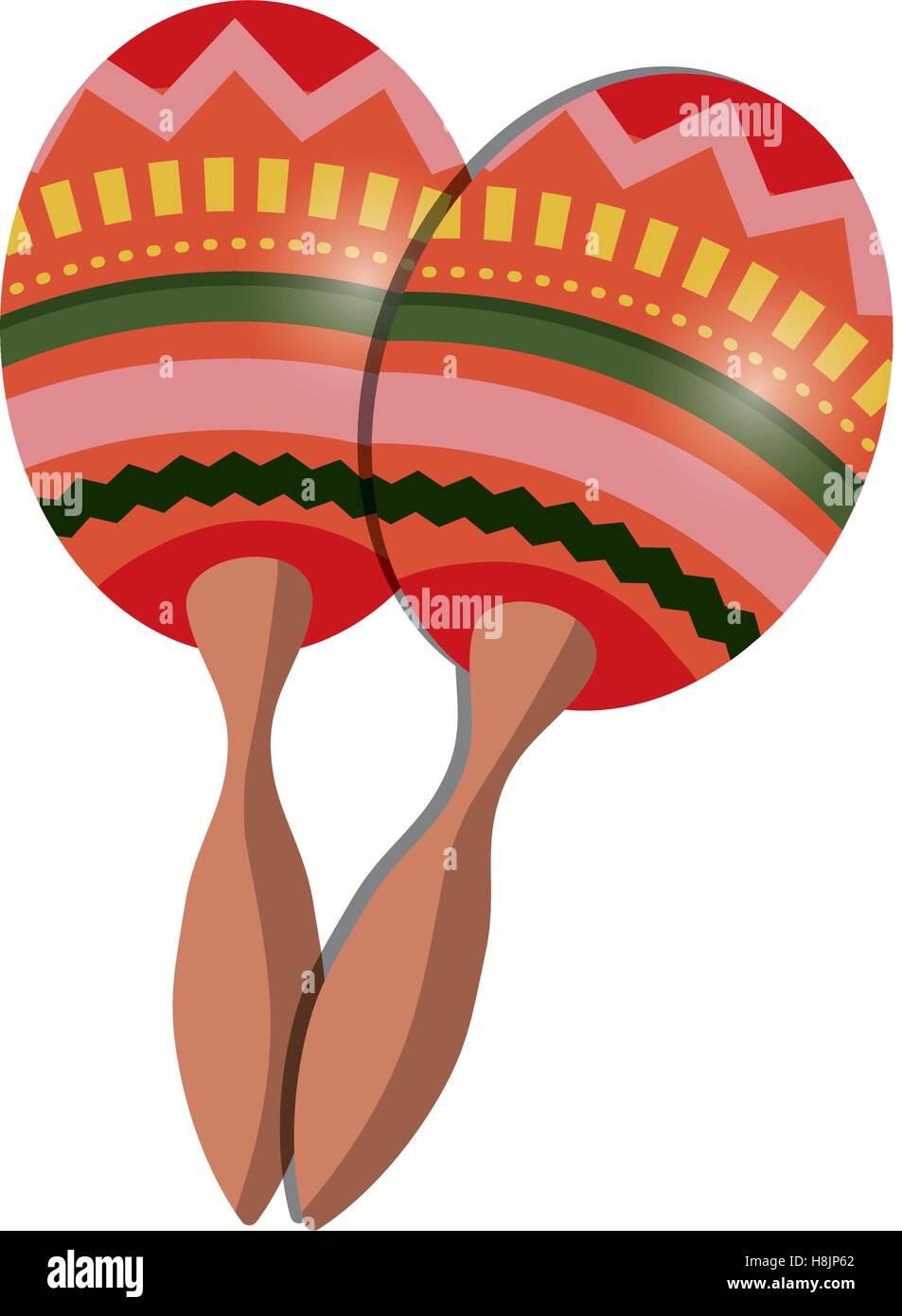 maracas music instrument Stock Vector Image & Art Alamy